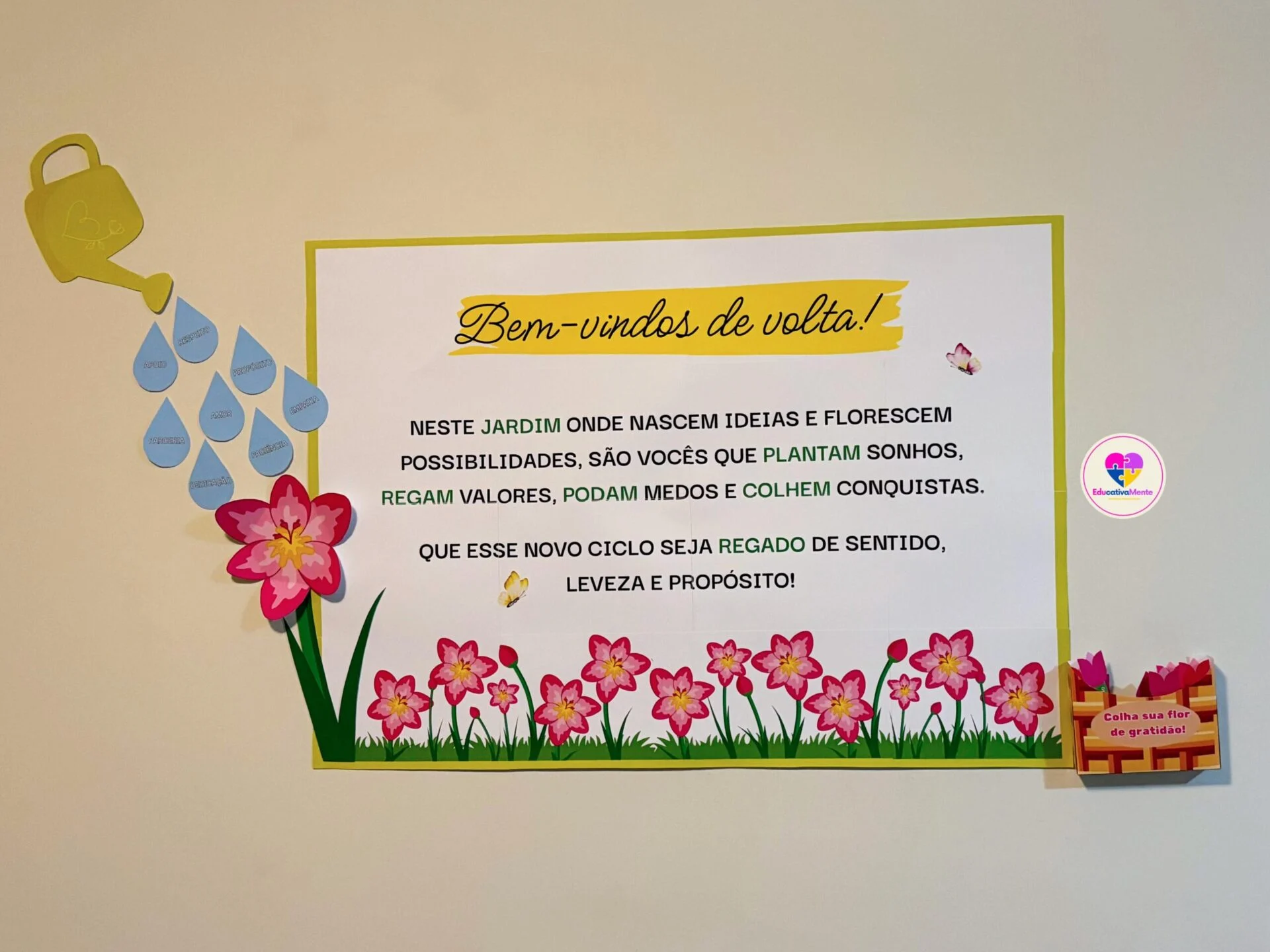 Kit Volta às Aulas Jardim 🌼 - Imagem 2