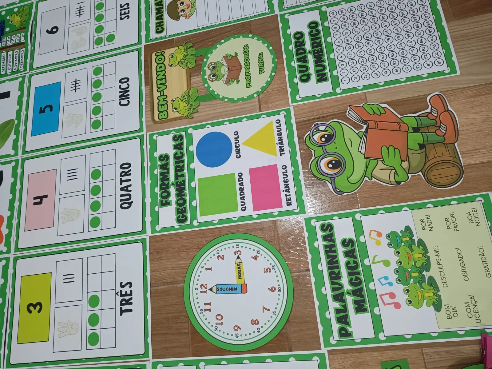 KIT SALA – EDUCAÇÃO INFANTIL SAPINHOS - Imagem 3