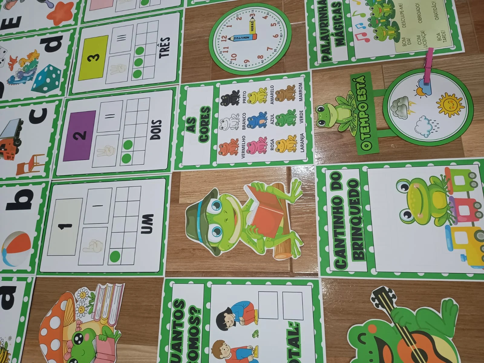 KIT SALA – EDUCAÇÃO INFANTIL SAPINHOS - Imagem 4