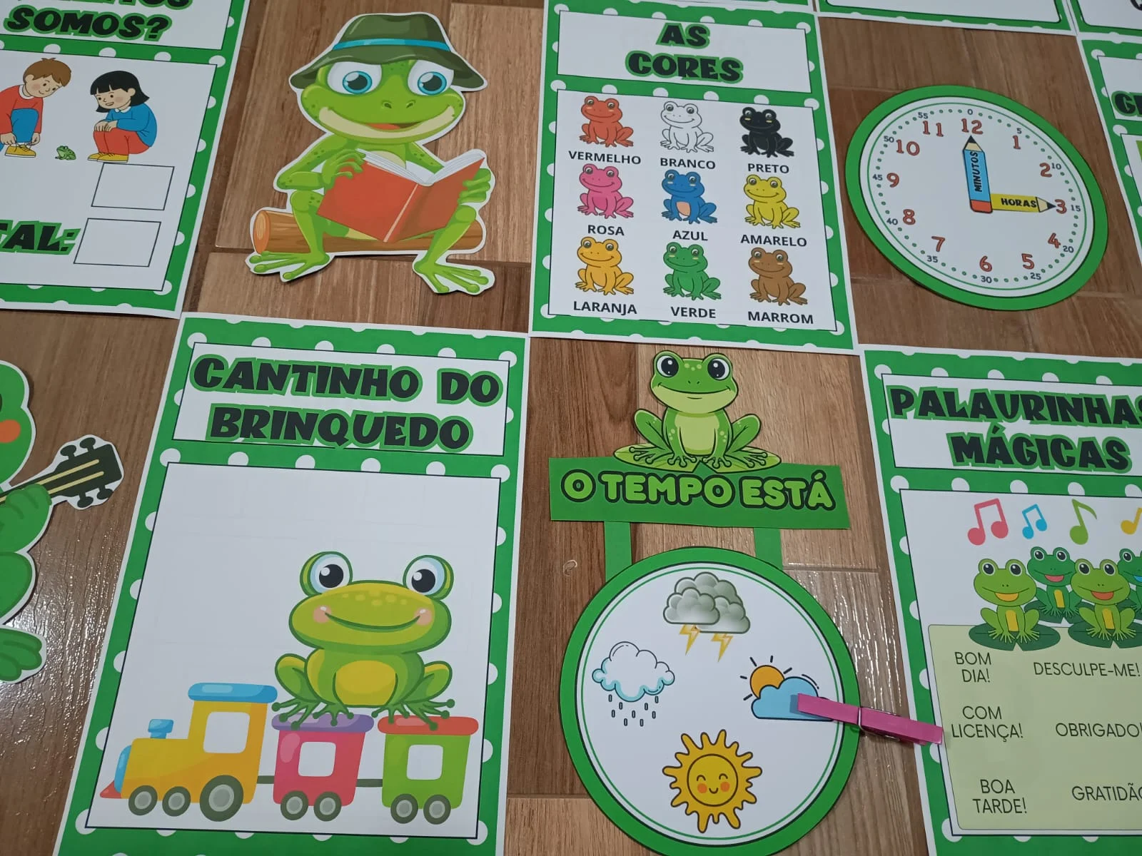 KIT SALA – EDUCAÇÃO INFANTIL SAPINHOS - Imagem 6