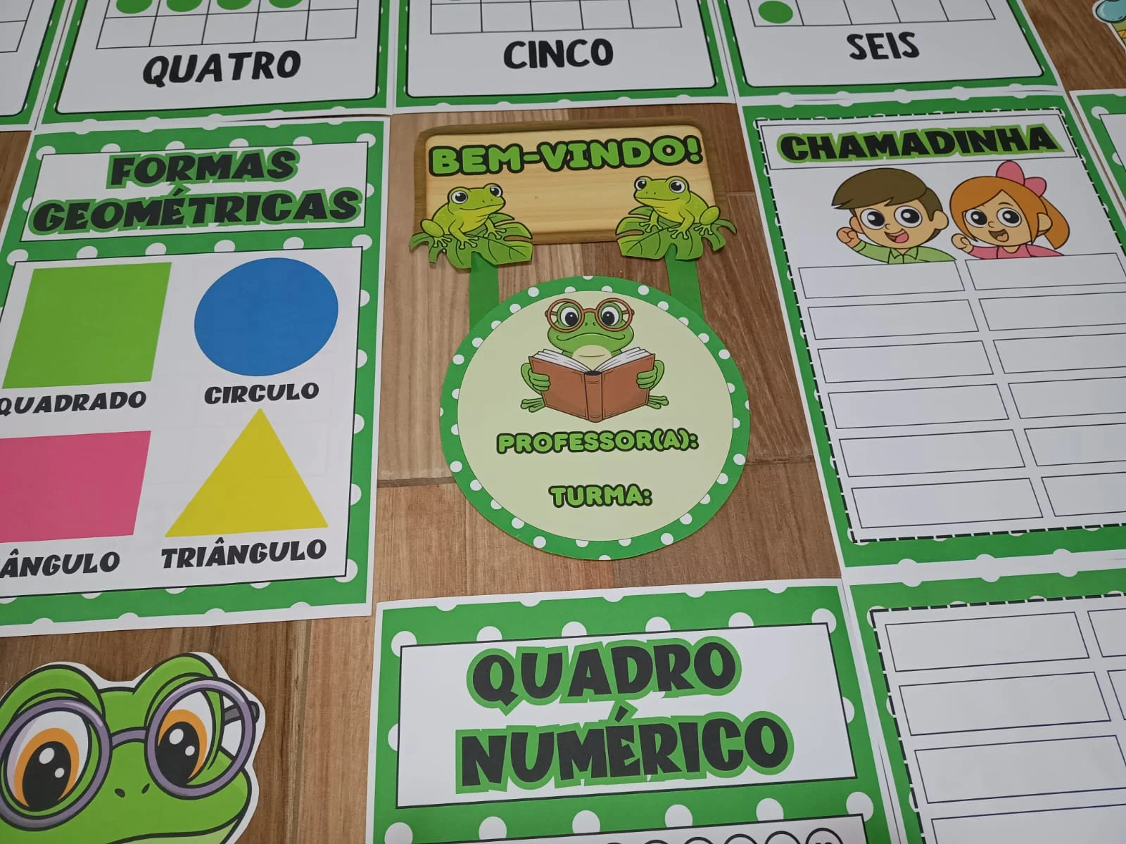 KIT SALA – EDUCAÇÃO INFANTIL SAPINHOS - Imagem 7