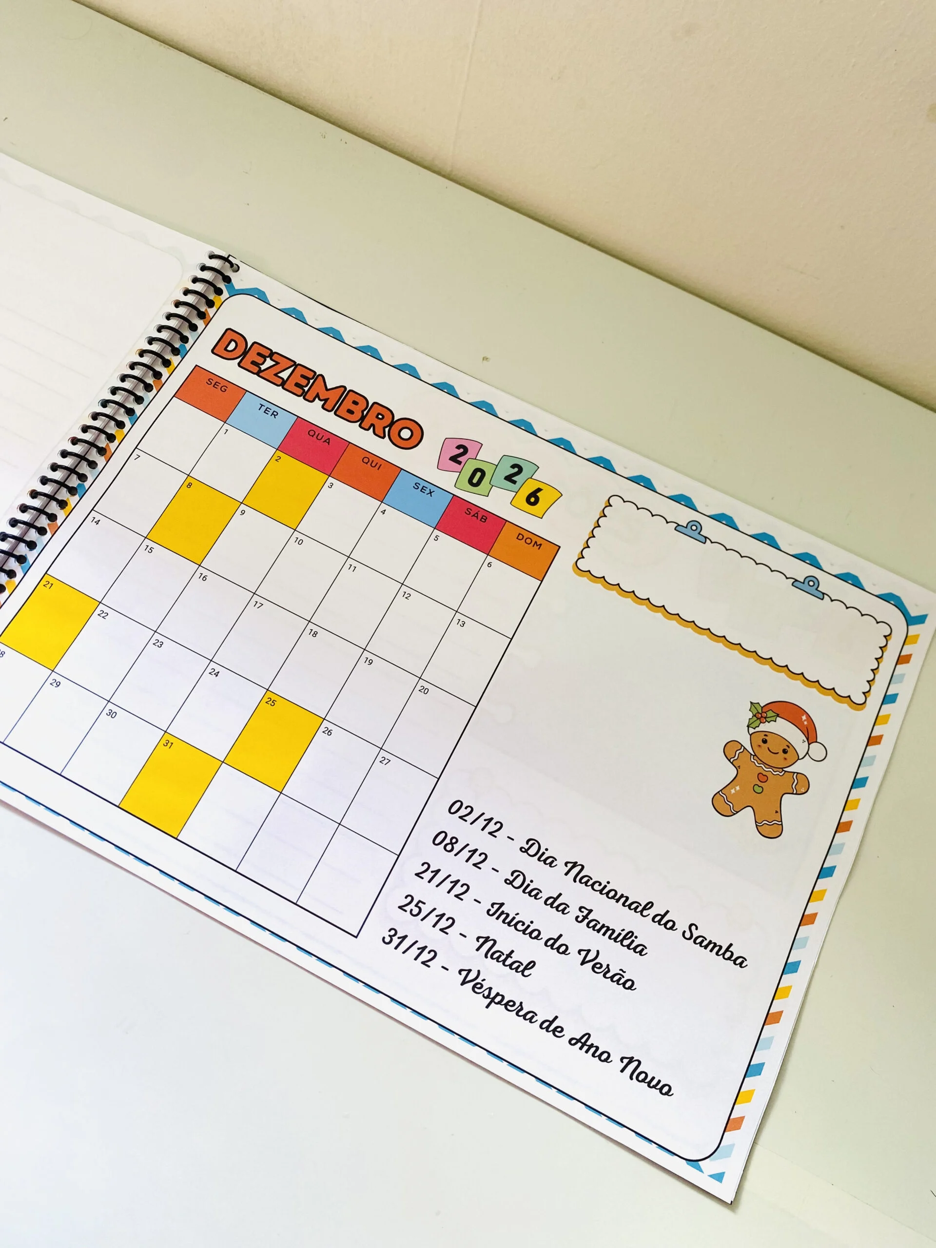 Calendário Datas Comemorativas - Imagem 2