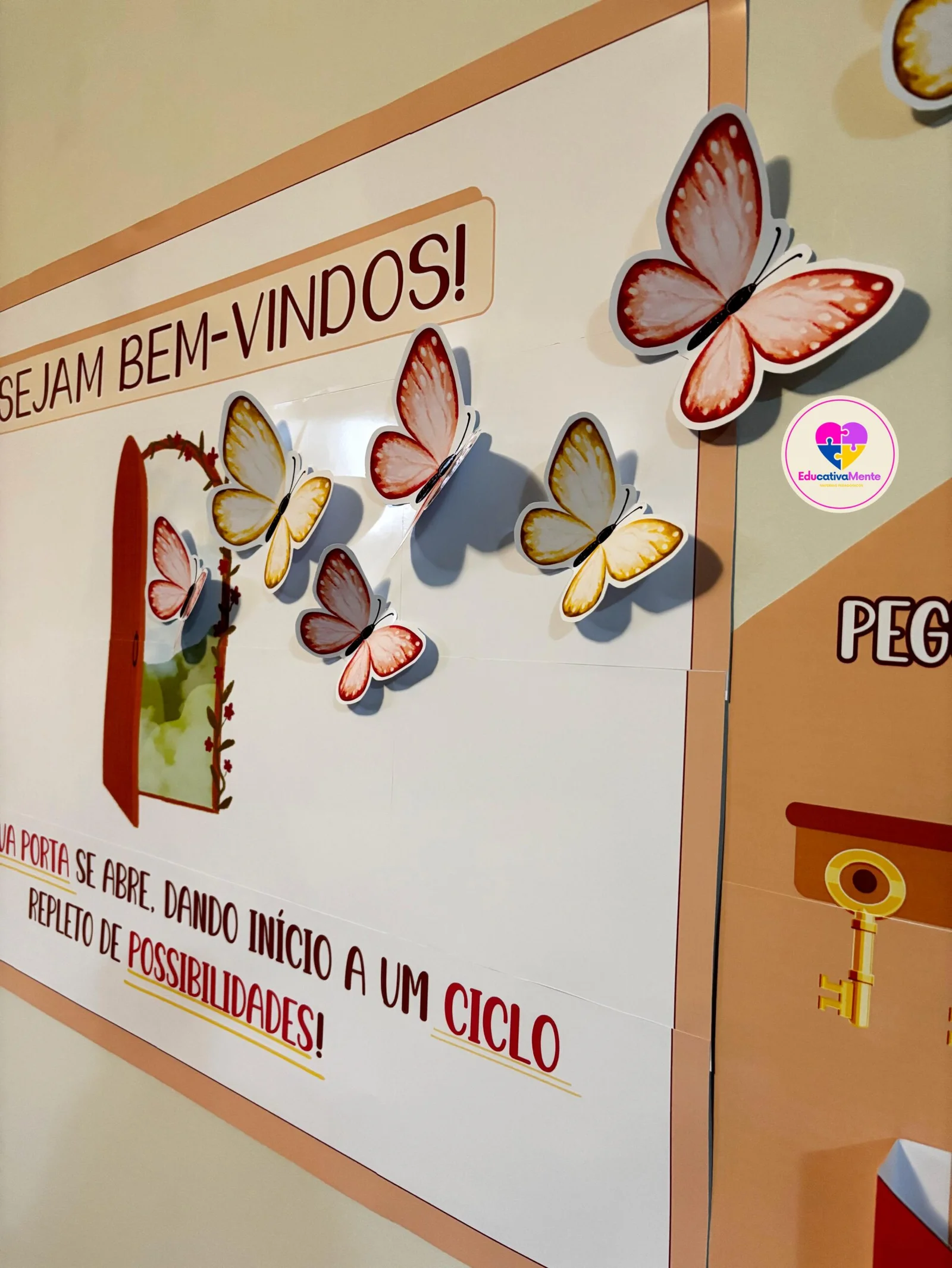 PAINEL BEM-VINDOS NOVA PORTA - Imagem 6